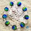 Sea Drop Glowing Firefly Glass Kerama Marine Crystal 12mm Bracelet Luminous Type Beads Dragonfly Ball 64-sided [008bt-12]
