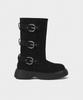 Khiho Portrel Fur Boots Black