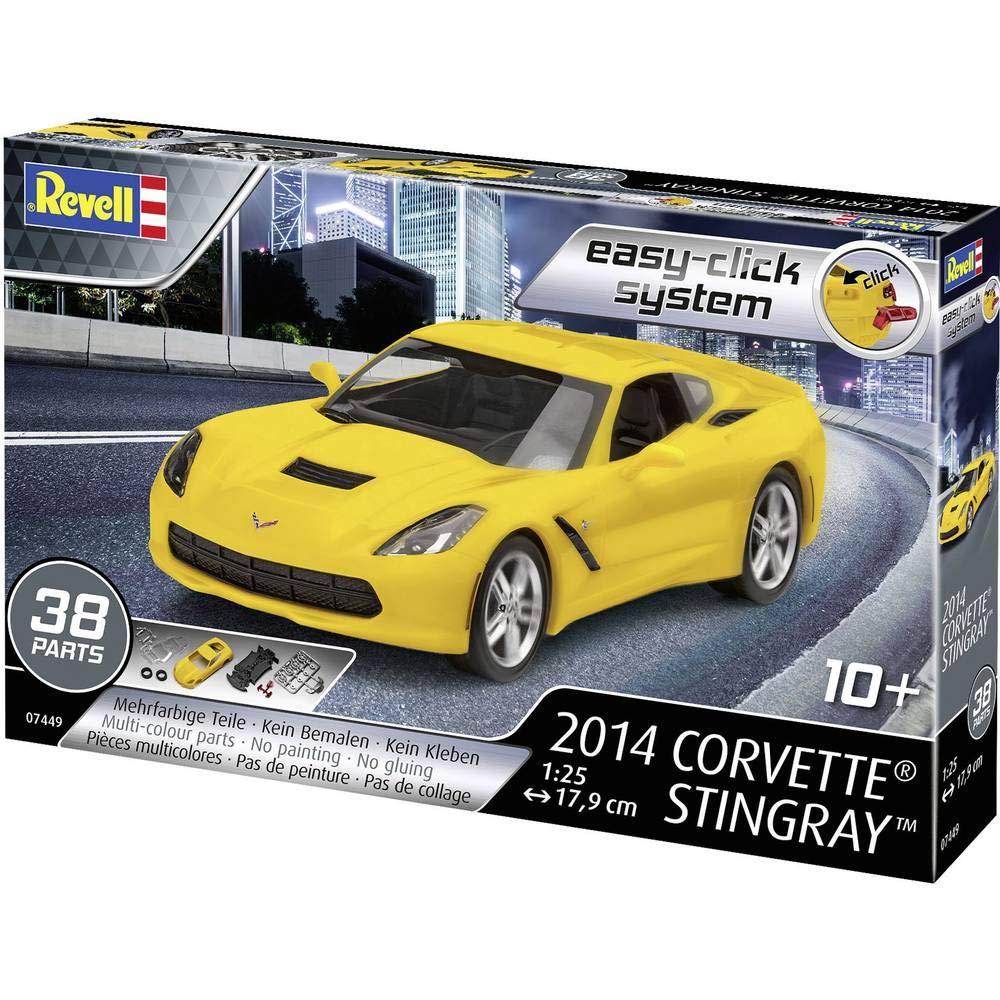 Revell Germany 2014 Corvette Stingray Plastic Model Kit 07449 1/25