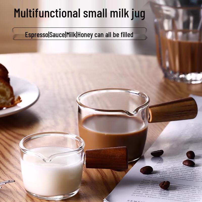 

Weiminguo Glass Espresso Shot & Milk Pitcher