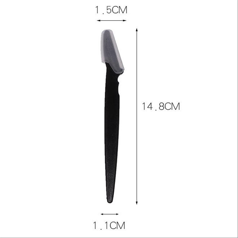 5/10/50Pcs Eyebrow Trimmer Makeup Tools Safe Eye Brow Razor Face Body Hair Removal Shaver Blades Woman Eyebrows Shaping Knife