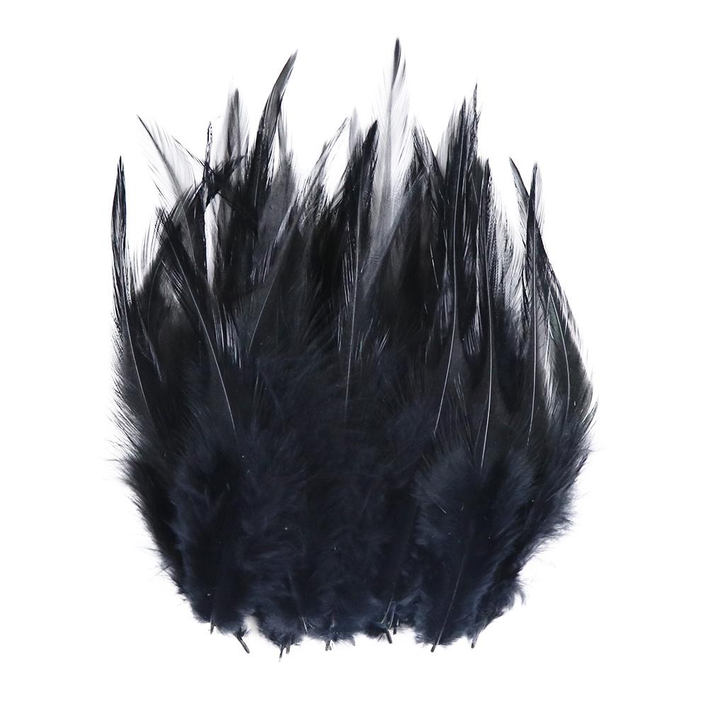 Natural Chicken Feathers 10-15cm Soft Rooster Feathers For Sewing Carnival Wedding Crafts Dress Clothing Decoration