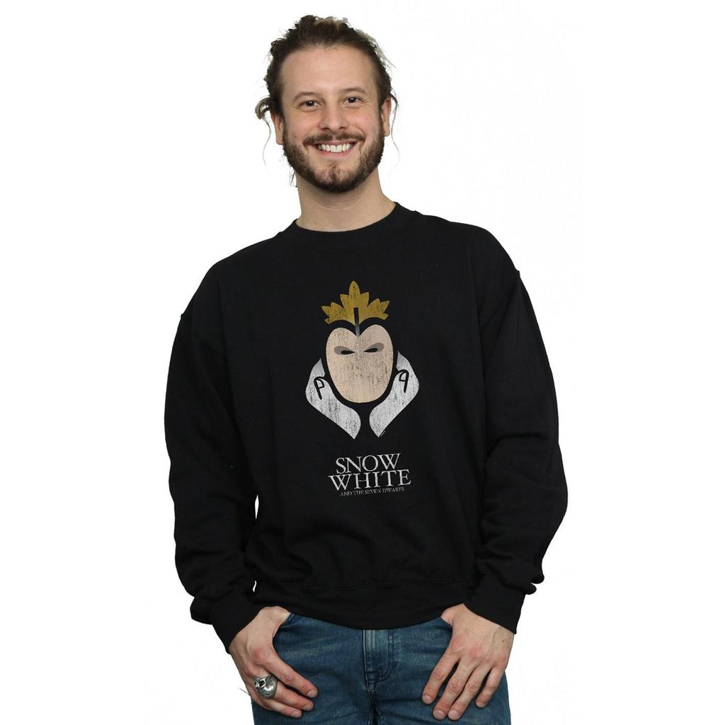 Disney Mens Snow White Hidden Illusion Sweatshirt