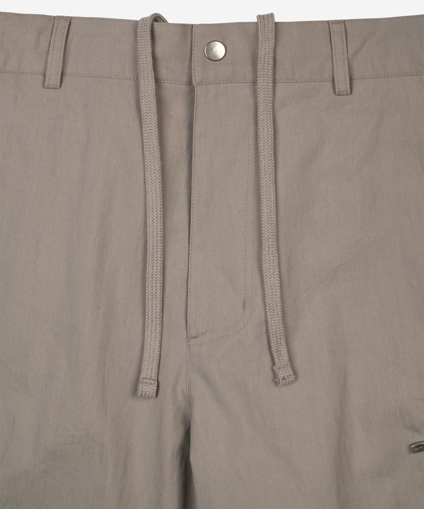 NODE LABS Dev:10 Cut Line Wide Cargo Pants_Beige