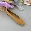 Fashion Bailamos Women's Flats Round Toe Vintage Soft Loafers Comfortable Leather Slip On Ballet Shoes Female Dress Shoes Mujer