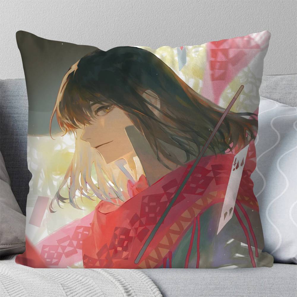 Merlin Hermes Anime Lord Of The MMysteries Pillow Case Fashion Square Pillowcase Bedroom Sofa Room Ins Decoration Leisure
