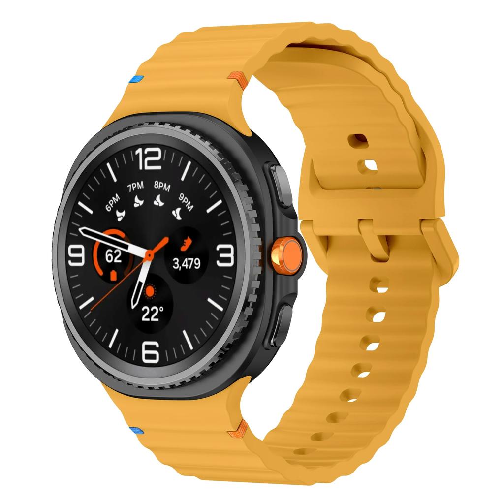 Sport Silicone Strap for Samsung Galaxy Watch 8 Classic 46mm Soft Replaceable Wristband Correa for Galaxy Watch 8 44mm 40mm Band