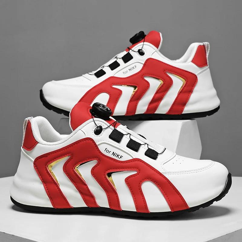 

Men s Running Shoes Trend Large-sized Men s Shoes, All-season Styles, Fashionable and Versatile Soft-soled Casual Sports Shoes 47 червоний