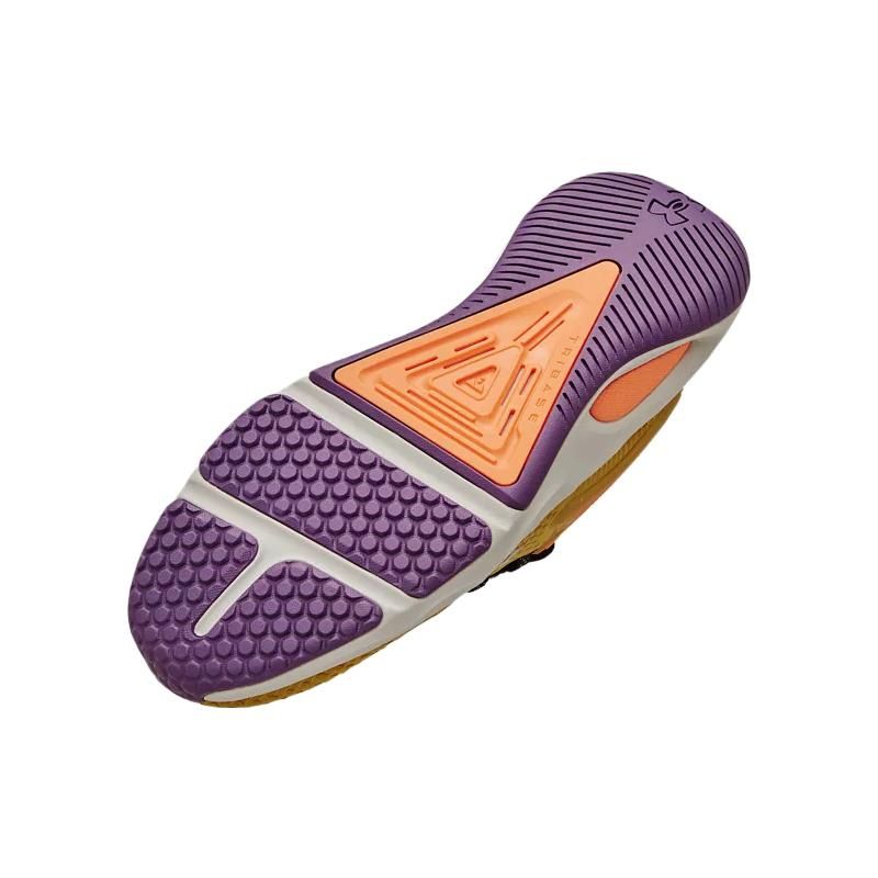 Under Armour HOVR Rise 4 Amarillo Dorado Zapatillas de Hombre Naranja-Explosión Negro 3025565-700