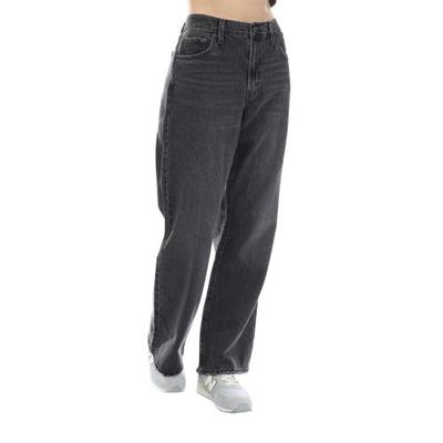 Womens/Ladies Denim Wide Leg Baggy Jeans