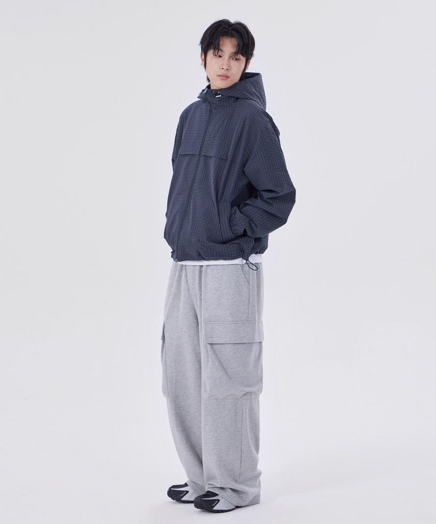 GLW Big Pocket Wide Sweatpants Gray