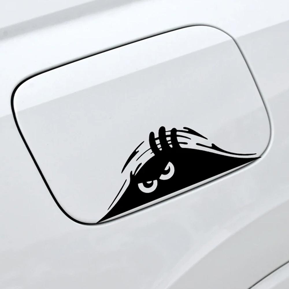 Car interior stickers Various Colors Decal Angry Peeping Devil Eyes Motorcycle Decorative Accessories Creative