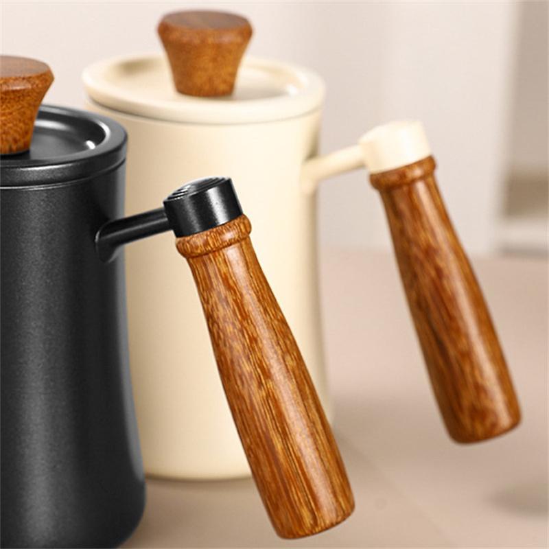 Kaffekanna Mjölkskummare Kannor Vattenkokare Svanhals Vattenkokare Pip med Termometer Espressokaffekanna Tekanna 550ml