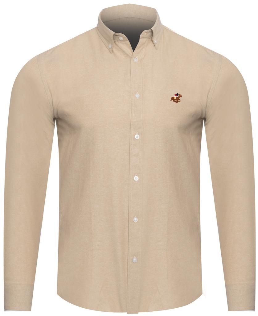 MEN'S SHIRT 88896 BEIGE XL