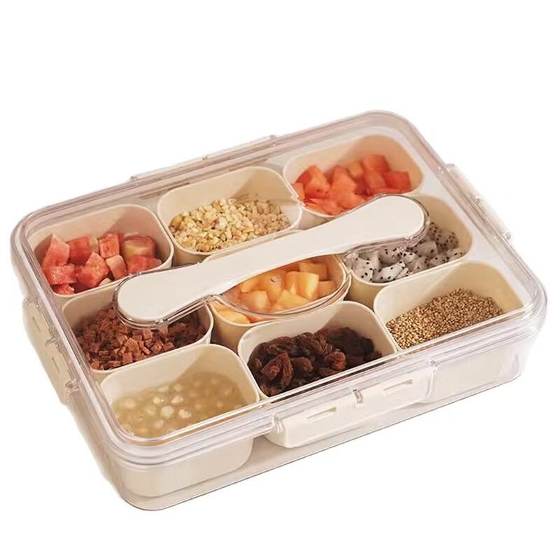 304 Stainless Steel Divided Food Storage Container