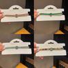 Geometric Square Zircon Bracelet For Women With Gold Finish Elegant Fashion Jewelry
