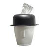 Top Hat Shaped Tissue Dispenser Decorative ABS Organizer for Living Room Bedroom Tabletop Home Essential