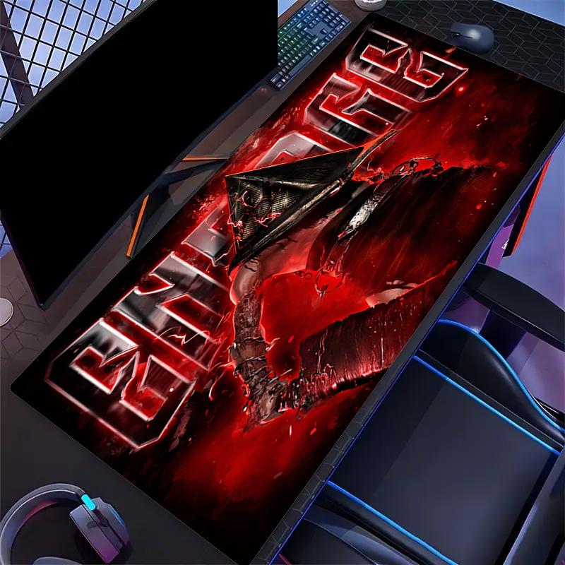 Pyramid Head Print Cushion Non-slip Laptop Tablet Big Mousepad XXL Mat Mini PC Playmat With Lock edge