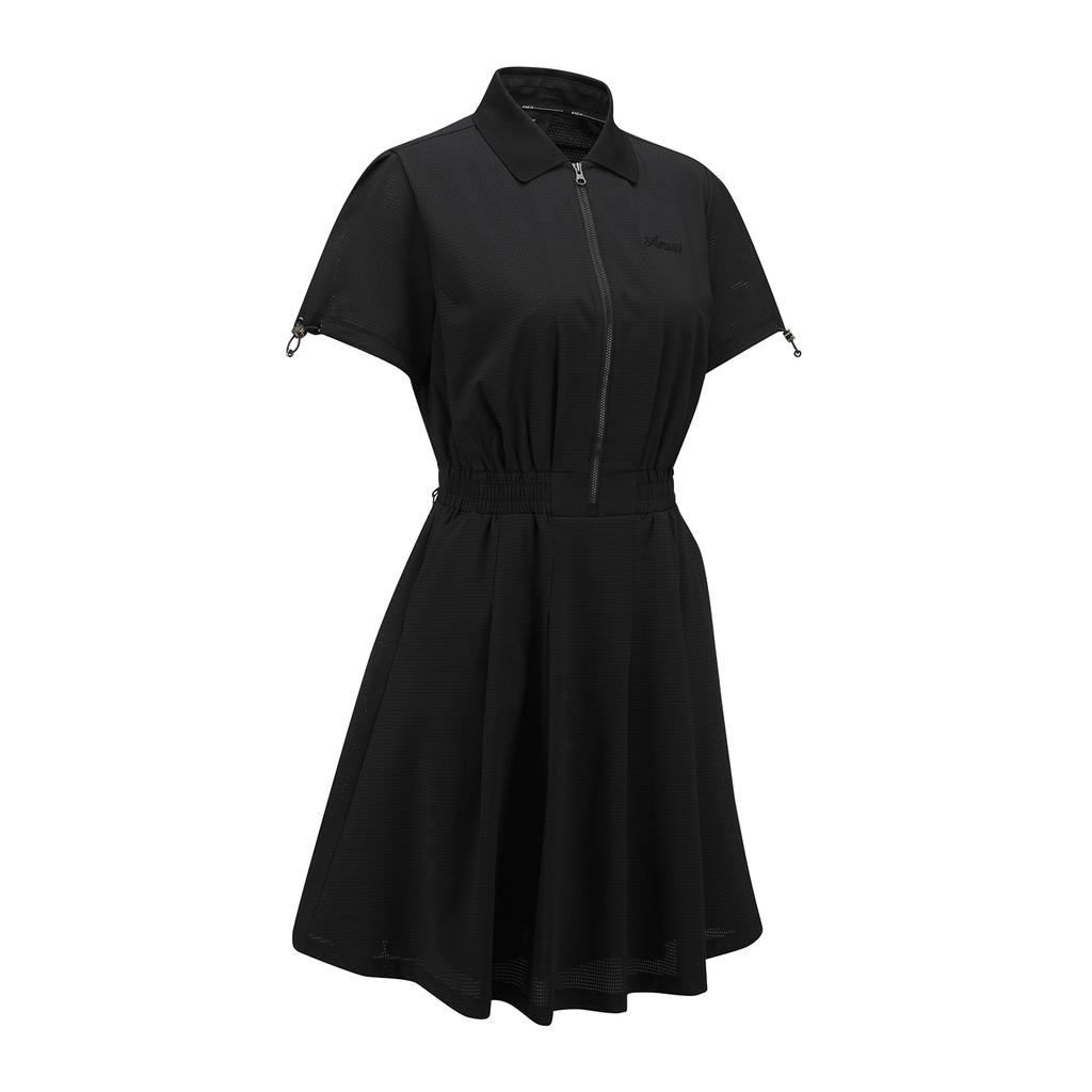 ANEW GOLF Women Unbalance Onepiece_Bk