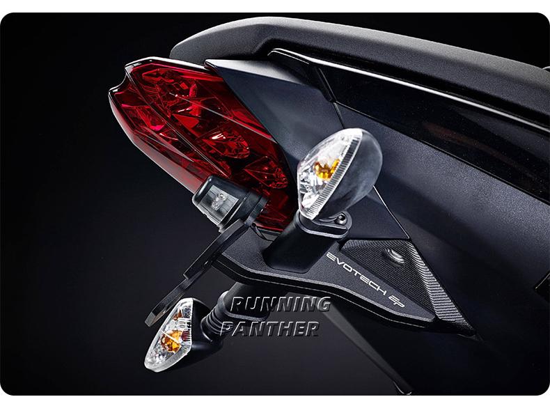 Triumph Street Triple 765 R/RS/S Rear Fender Eliminator & License Plate Holder