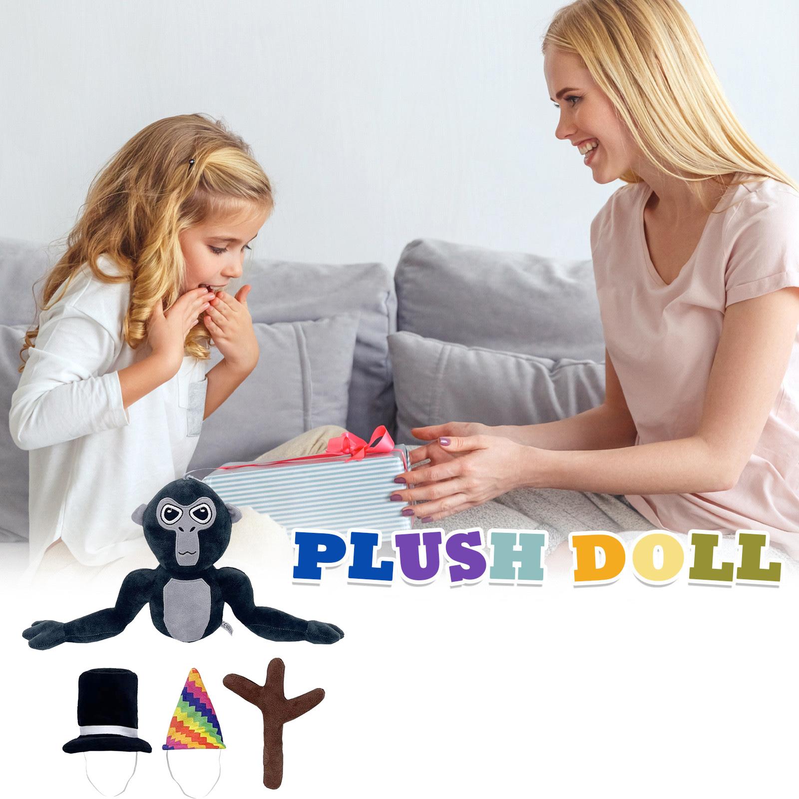 

7,8-дюймовая плюшевая игрушка Tag Monkey для фанатов игр и детей One Size