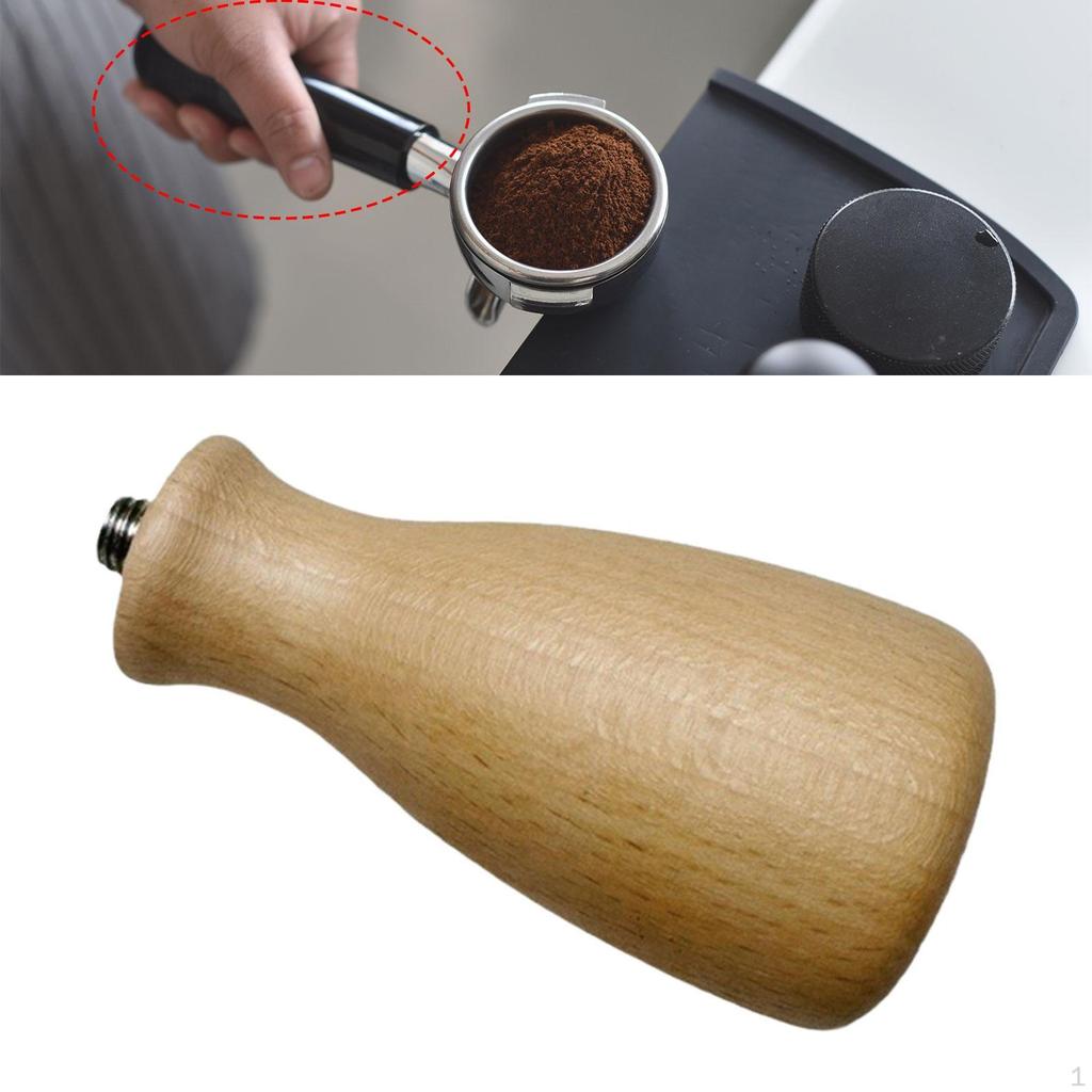 Wooden Espresso Machine Handle Upgrade