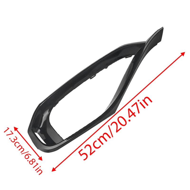 Osłona ramki dolnej kratki lampy przeciwmgielnej zderzaka przedniego lewa/prawa do BMW serii 4 F32 F33 F36 2014 2016 2017 2018