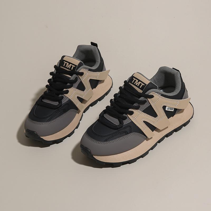 

Forrest Gump shoes women s platform German training autumn shorty sports and leisure little dad shoes 2025 new women s shoes 40 чёрный