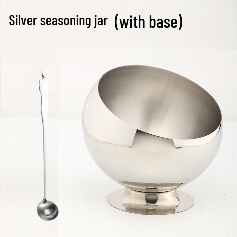NIVORCE Stainless Steel Seasoning Jar