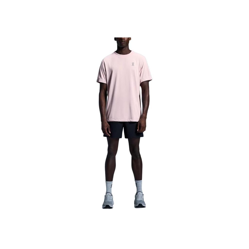 On Running Train-T Fashion Soft Sweat-Wicking Quick-Dry Breathable Short Sleeve T-Shirt Men T-Shirts Pink 1MF11781929