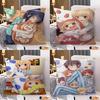 Himouto Umaru-chan Pillow Covers Cartoon Sofa Decorative Home Double-sided Printing Short Plush Cute Cushion Cover