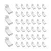 Shelf Clips 40 Pack Adjustable Steel Pilaster Shelf Clips for Shelves