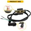 HIAORS Ignition Coil And A7TC Spark Plug For Coolster 125Cc 110Cc 90Cc 70Cc 50Cc Taotao DB10 Cheetah Roketa Baja Kazuma Meerkat 50 Falcon 90 Apollo