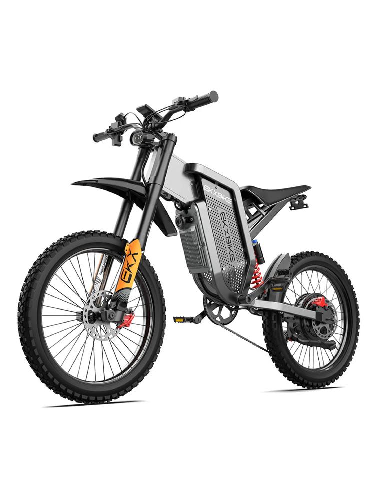 X21 Max Electric Bike 3000W 60V 30Ah Battery 85km/h 7 Speed 20*1.9'' Tires Hydraulic Brakes