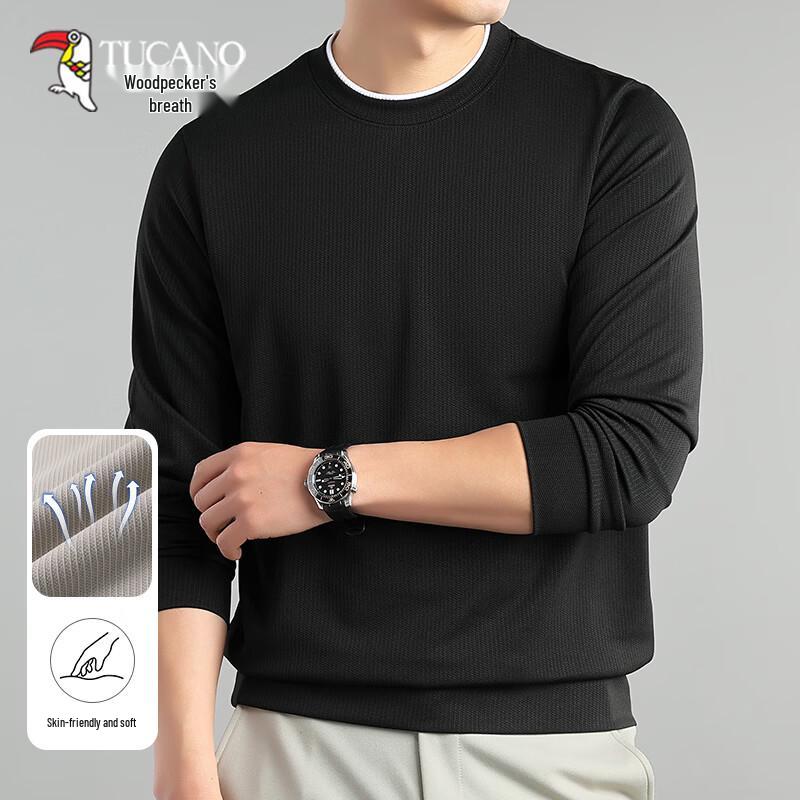 

TUCANO Men s Comfort Fit Long-Sleeve Crew Neck T-Shirt 120