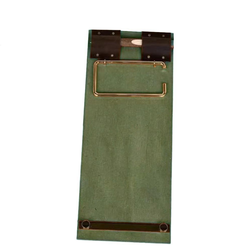 Refillable Kraft Paper Roll Vintage Clipboard DIY Crafts Hanging Writing Pad  for Notes
