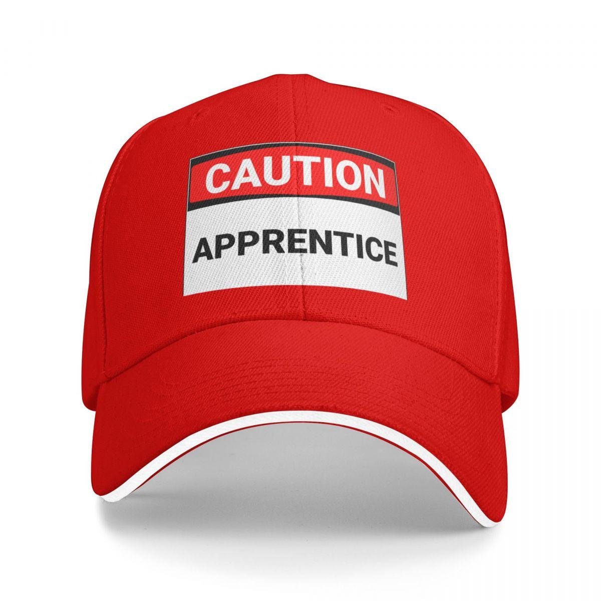 Caution Apprentice Baseball Cap Beach Outing luxury Women cap Beach F For Women Unisexs