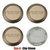 JDM Car Styling 3D RAYS Wheel Center Cap 56MM/60MM/62MM Sport Rim Cap Wheel Cover Cap hubCaps Bronze Black CE28 TE37 RE30 ZE40