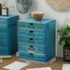 Wooden computer heightening rack office desktop storage organizing cabinet wooden box drawer cosmetic storage box wooden box