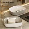 Double-Layer Bathroom Soap Dish with Drainage - Special Storage Rack