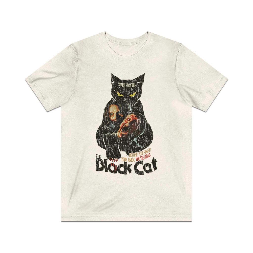 The Black Cat 1981 Vintage Men s T shirt 4XL