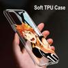 Haikyuu Hinata Attacks Anime For OPPO Reno7 SE 6 5 Z F 4G 5G Find X2 X3 Neo Lite Pro Plus Transparent Soft Phone Case Coque