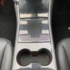 For Tesla Model 3 2018     Carbon Fiber Car Center Console Panel Cover Trim Water Cup Holder Frame Accessories