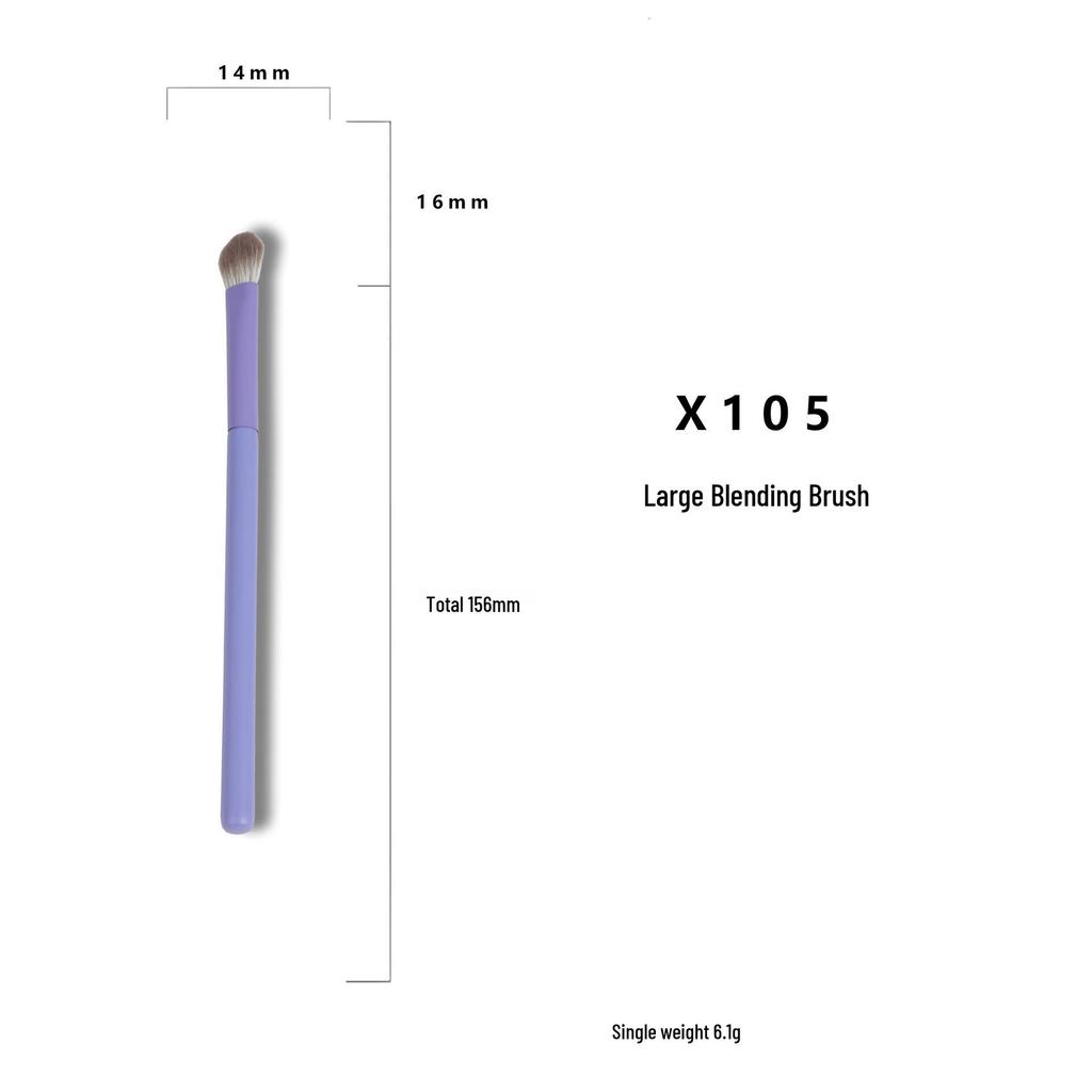 Nowy Fancy Elf Zestaw 8 Pędzli do Makijażu: Pędzle do pudru, cieni do powiek i nóż