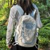 Large Capacity Mountaineering Bag Lightweight Sports Hiking Bag Women'S Tide Backpack Student Schoolbag
