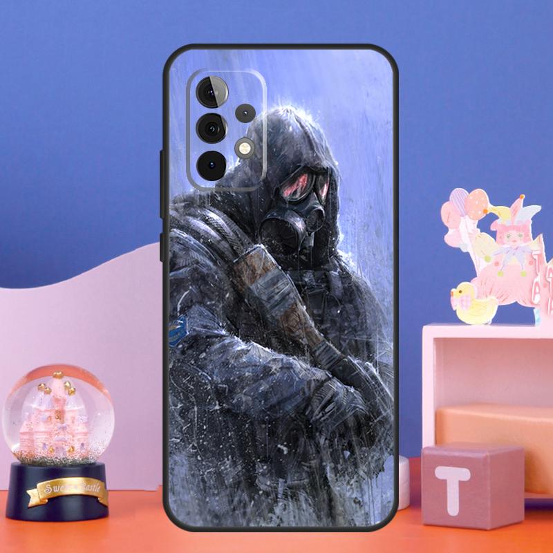 

Stalker Clear Sky Case For Samsung Galaxy A15 A25 A52 A53 A54 A12 A13 A14 A32 A33 A34 A23 A24 A72 A73 A51 A71 Samsung A21S