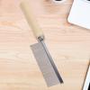 Stainless Steel Pet Hair Grooming Trimmer with Wooden Handle Rake Comb Cat Dog Hair Comb for Loosening Up Removing Mats Debris