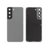 Cache batterie / vitre arrière - SAMSUNG - Galaxy S22 (S901B) - Gris - Sans logo - Pièce détachée