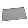 Top Loading Washer Dryer Mat Anti Slip Dustproof Waterproof Silicone Protector Mat for Laundry Room Gray