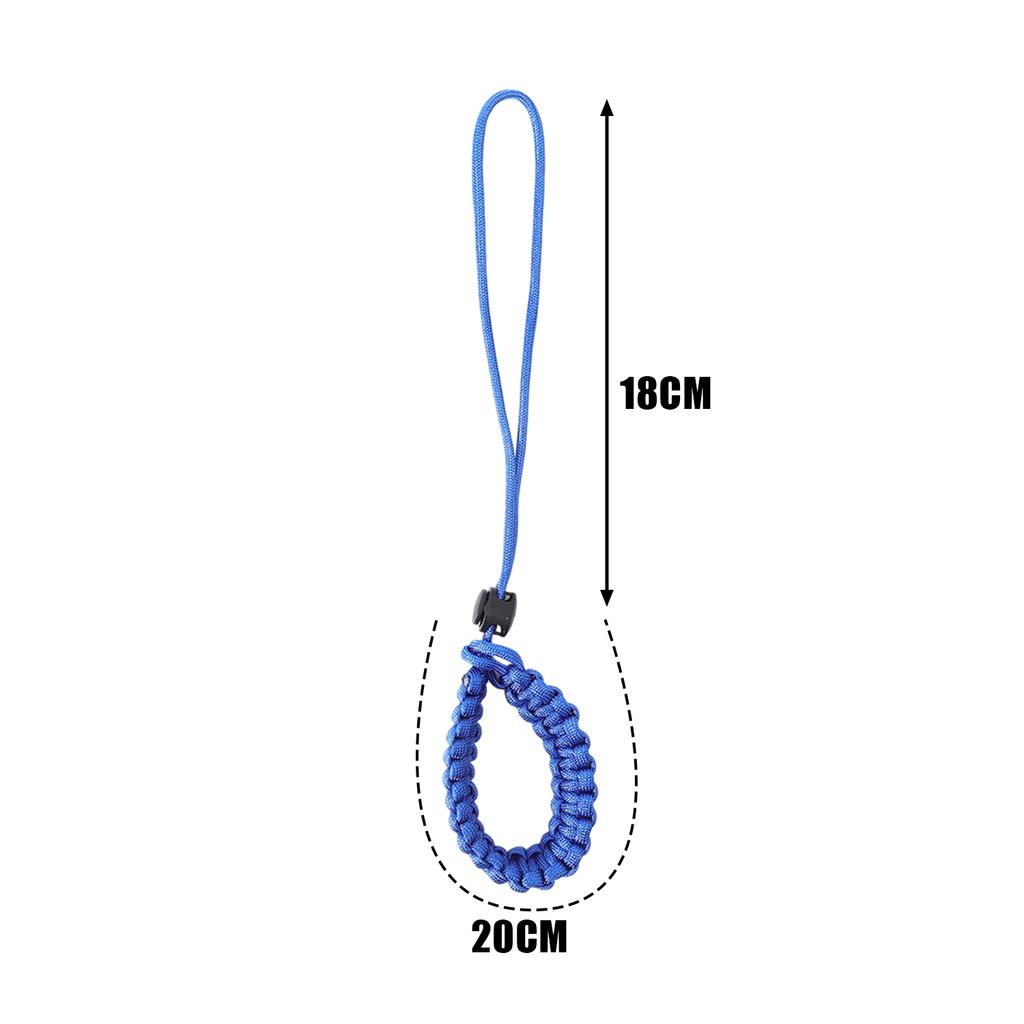 Universal Phone Camera Wrist Strap Paracord Bracelet Adjustable for DSLR Sport Camera Phone Lanyard Quick Release Anti-Lost Rope